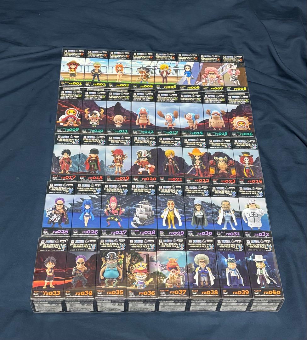 ワールドコレクタブルフィギュア　ワンピース　FILM Z