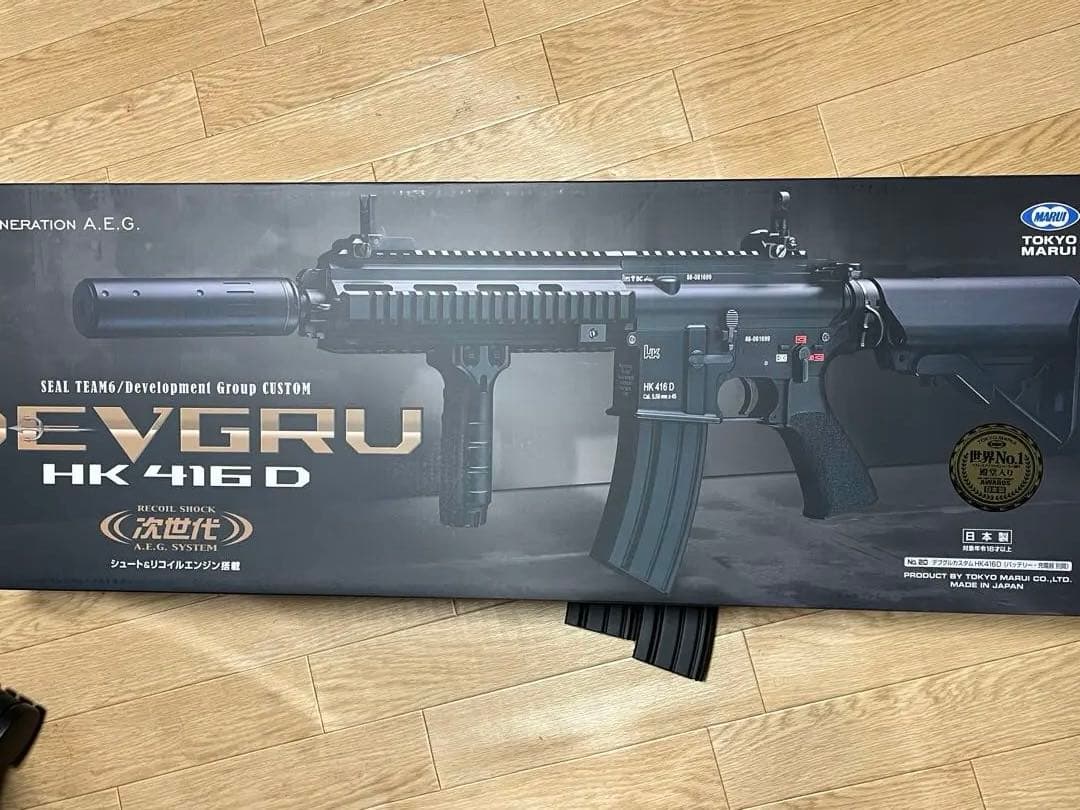 東京マルイ次世代電動ガン　HK416Dデブグル TOKYO MARUI（東京マルイ） 2026 福袋 HK416D DEVGRU カスタム 次世代