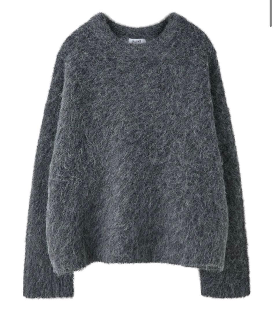 新品　未使用　タグ付　HAUNT アルパカ　プルオーバー