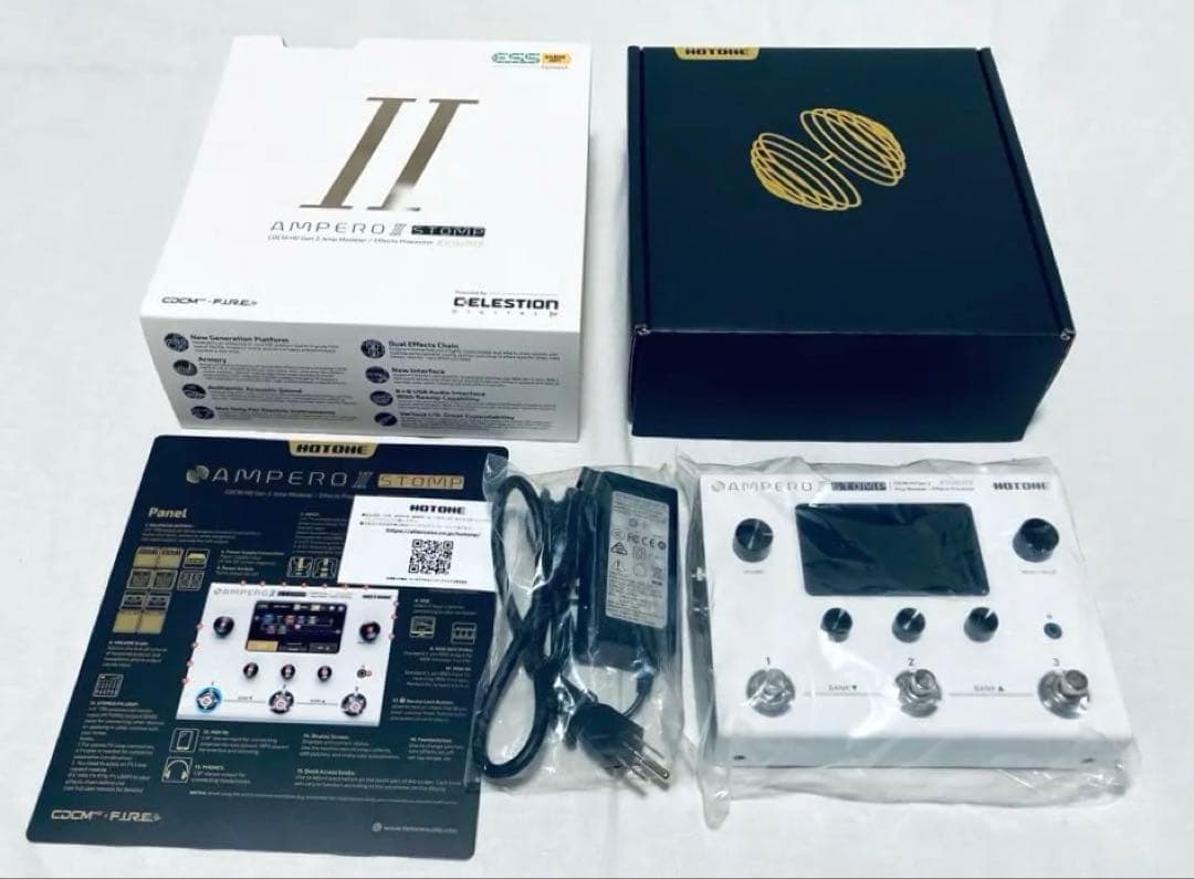 【Riru】Hotone Ampero II Stomp ホワイト