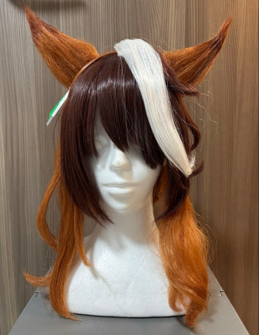 ウマ娘　シンボリルドルフ　コスプレ　ウィッグ　尻尾 ウマ娘プリティーダービー シンボリルドルフ コスプレウィッグ 尻尾