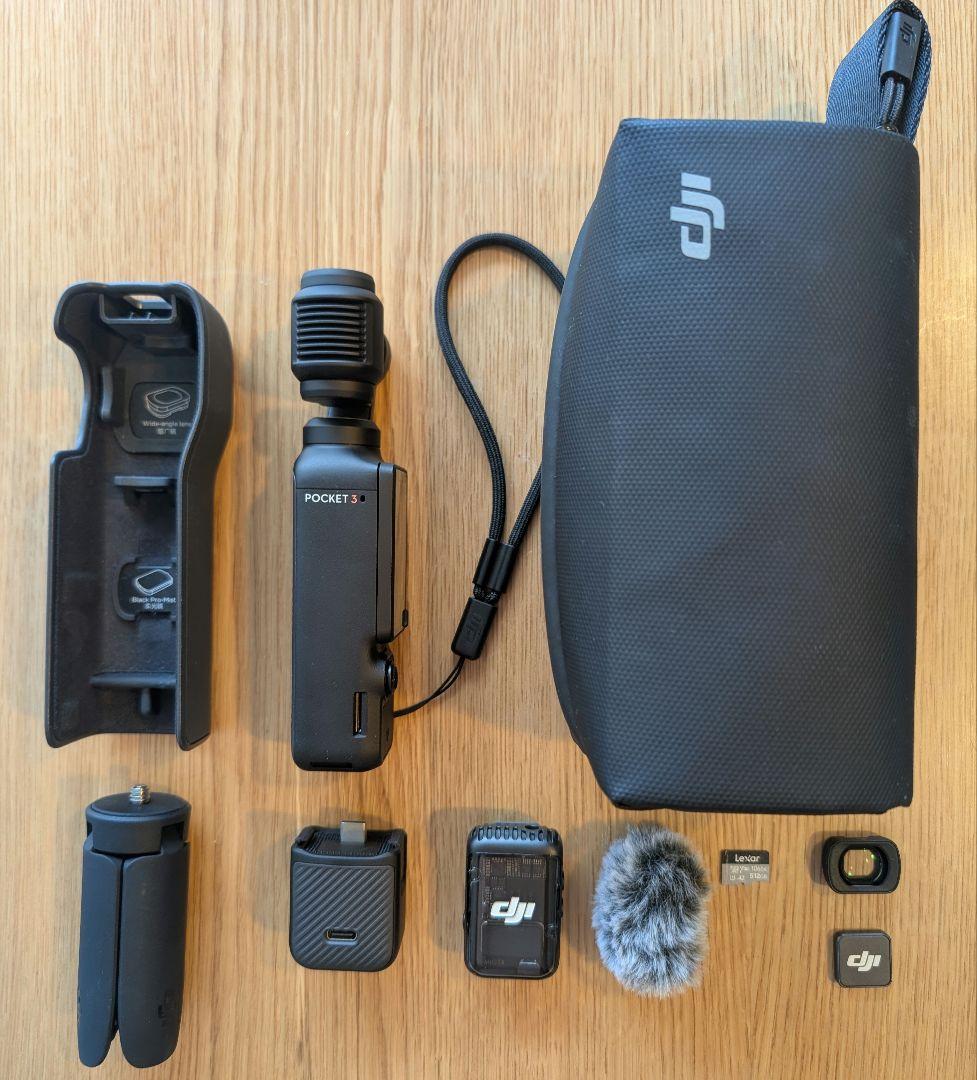 【美品】DJI Osmo Pocket 3 クリエイター コンボ