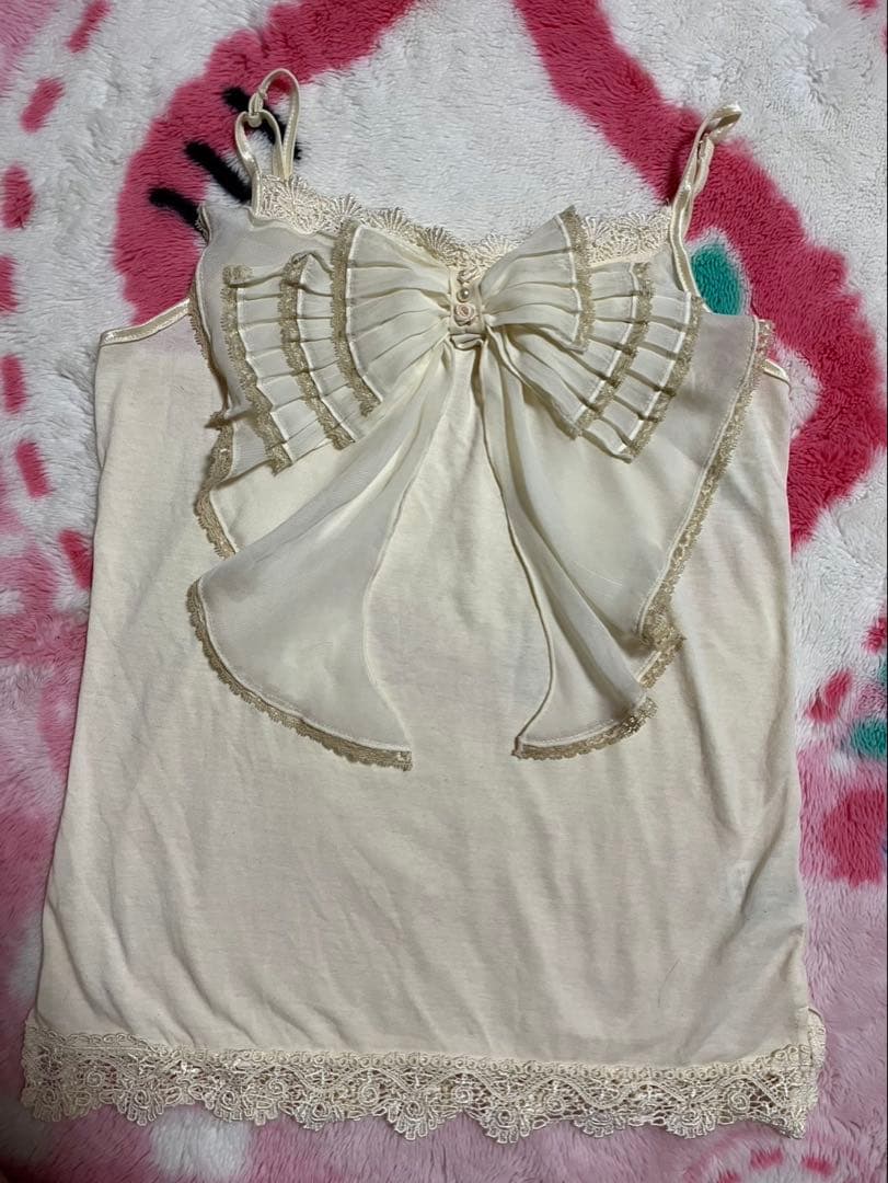 【レア】axes femme ビックりぼんキャミ　フェアリーグランジ y2k姫系