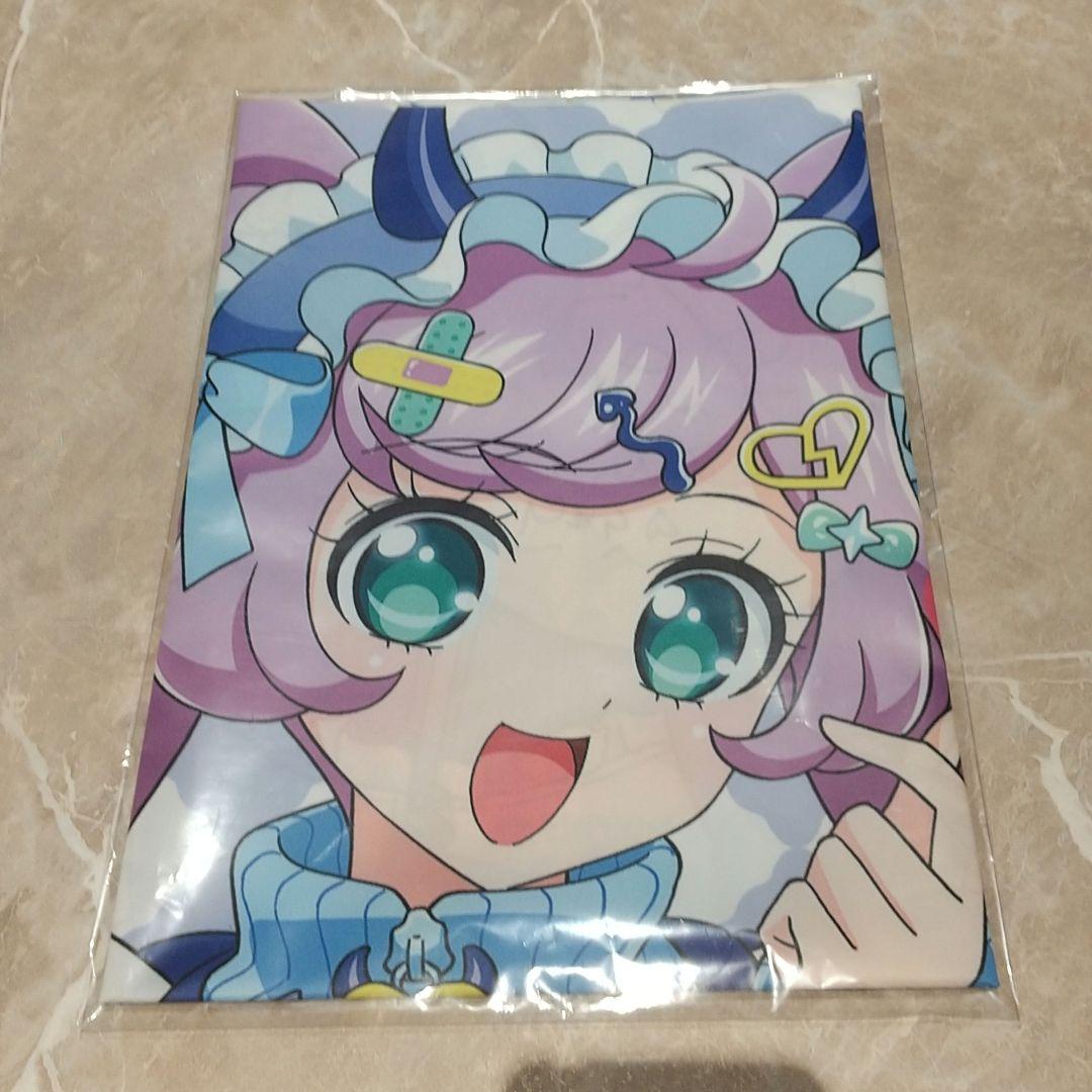 真中らぁら 直筆サイン入り布ポスター ハートデビデビパーティー