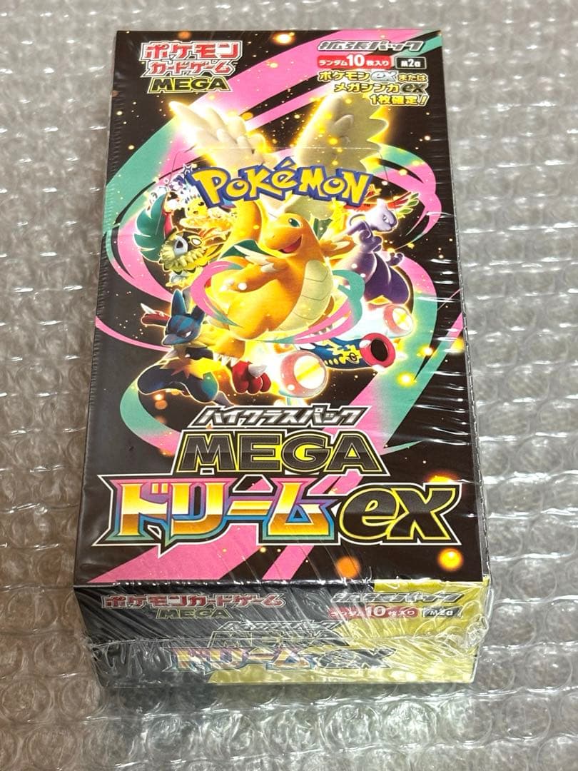 キ*☆様 ポケモンカードゲーム MEGA ドリームex 未開封ボックス シュリン