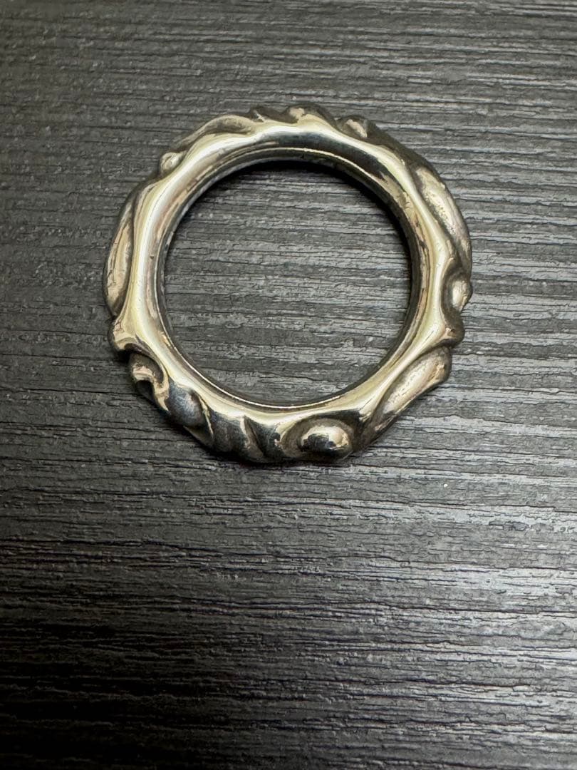 【正規品】クロムハーツCHROME HEARTS スクロールバンドリング 13号