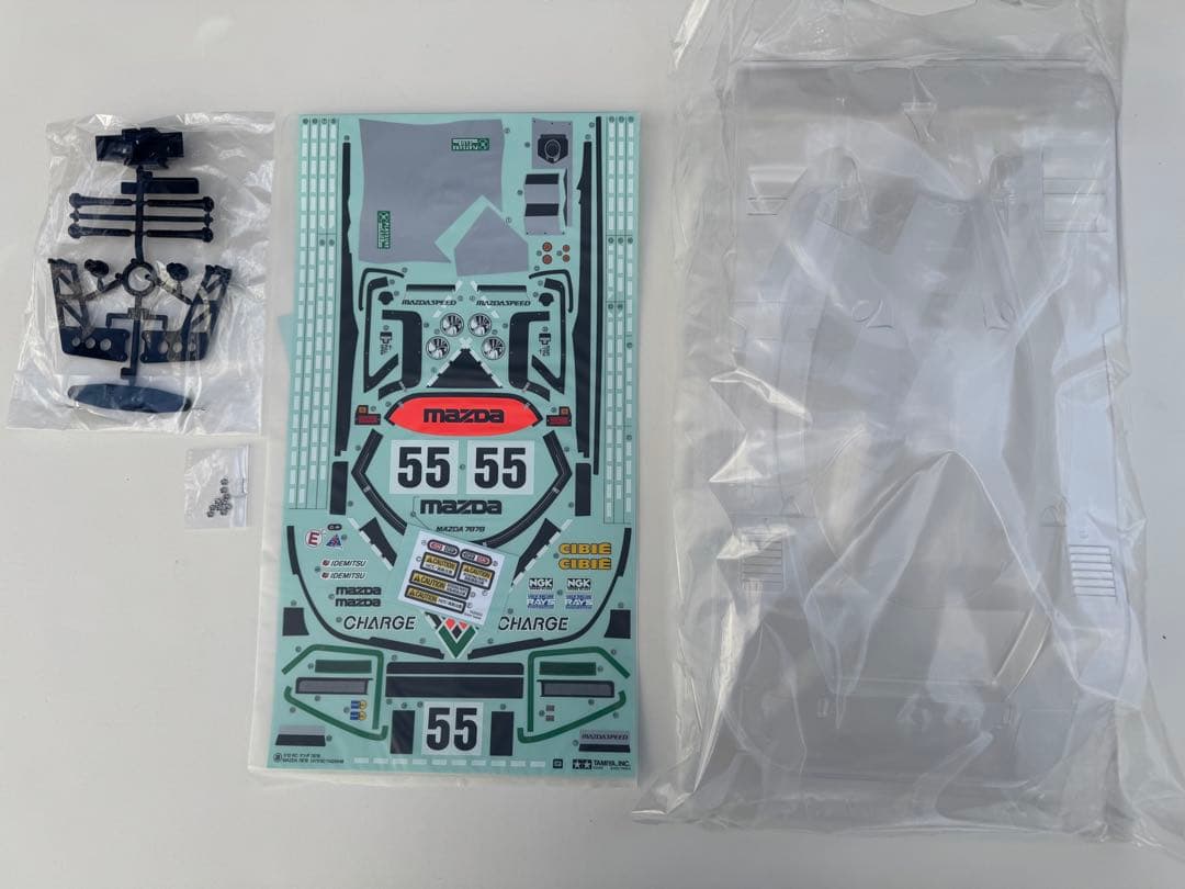 タミヤ マツダ787B ボディセット タミヤ（TAMIYA） タミヤアフター/19803551/マツダ787B クリアボディ