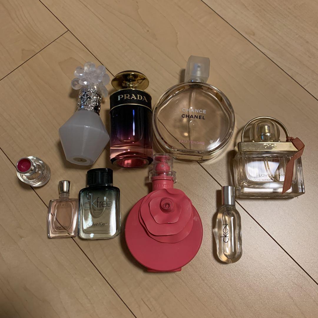 香水CHANEL Chance  Chloe love story PRADA