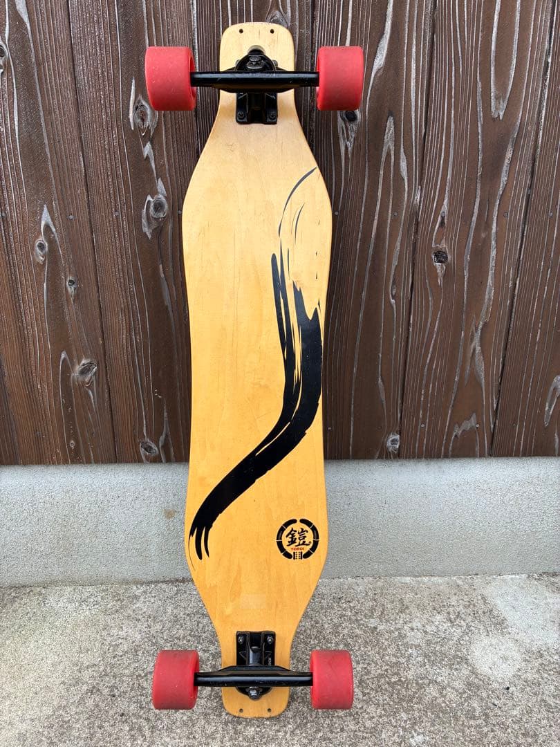鎧 スケートボード YOROI SKATEBOARD RYUⅡ 38 送料無料】 YOROI SKATEBOARD RYUⅡ 38 WAVER TRUCKモデル ヨロイ