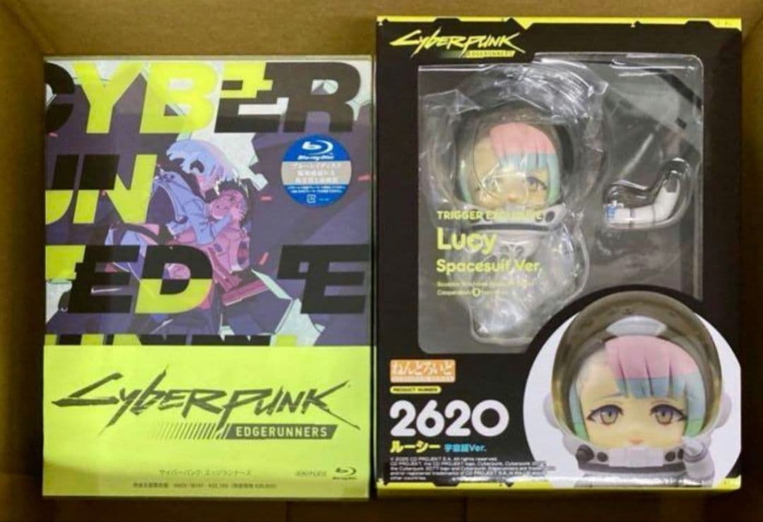 サイバーパンクエッジランナーズ Blu-ray ねんどろいど ルーシー　宇宙服