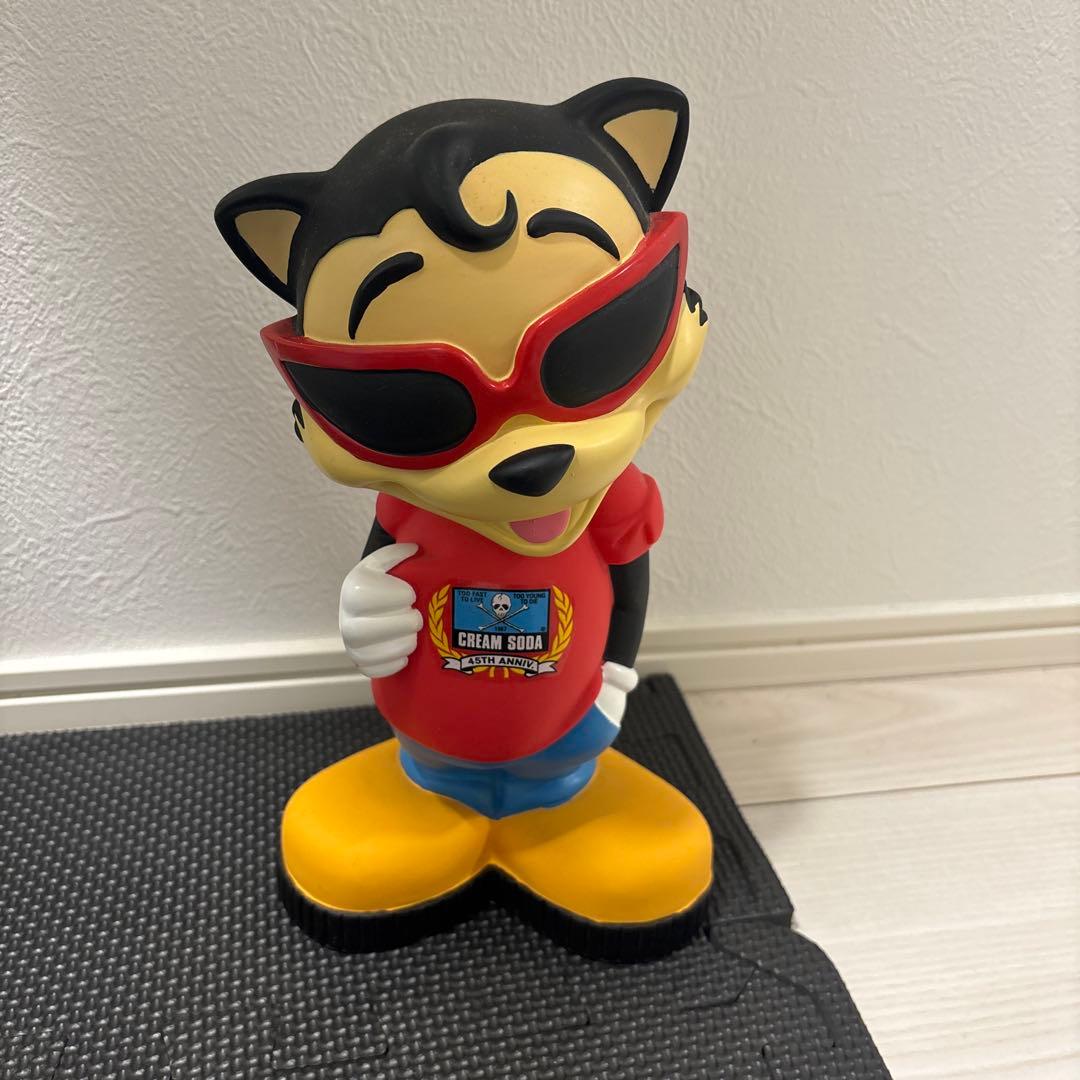 クリームソーダ貯金箱ティミーバンクソフビバンクTEMMYE45周年