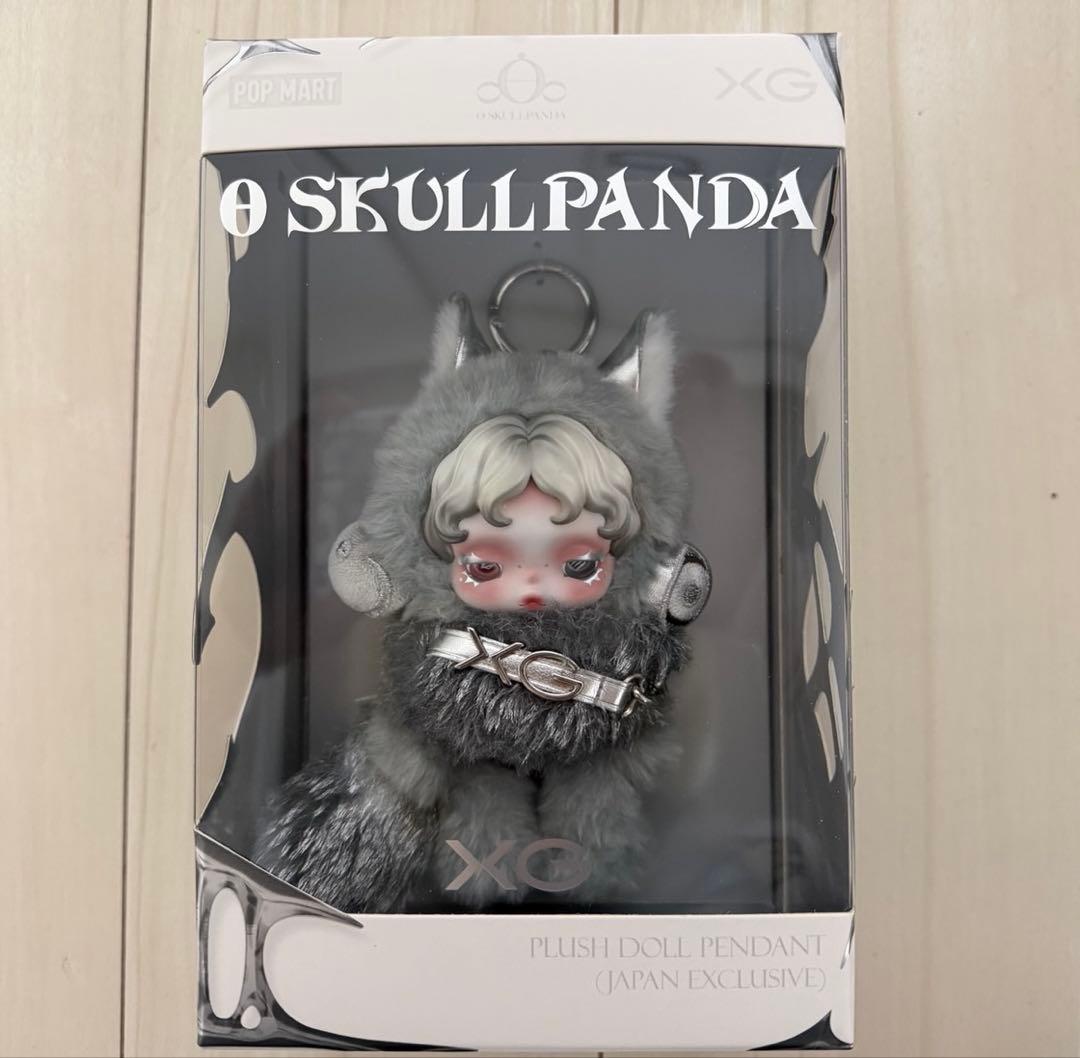 ポップマート　SKULLPANDA スカルパンダ　XG ぬいぐるみペンダント 楽天市場】正規品保証 SKULLPANDA×XG ぬいぐるみペンダント（日本限定