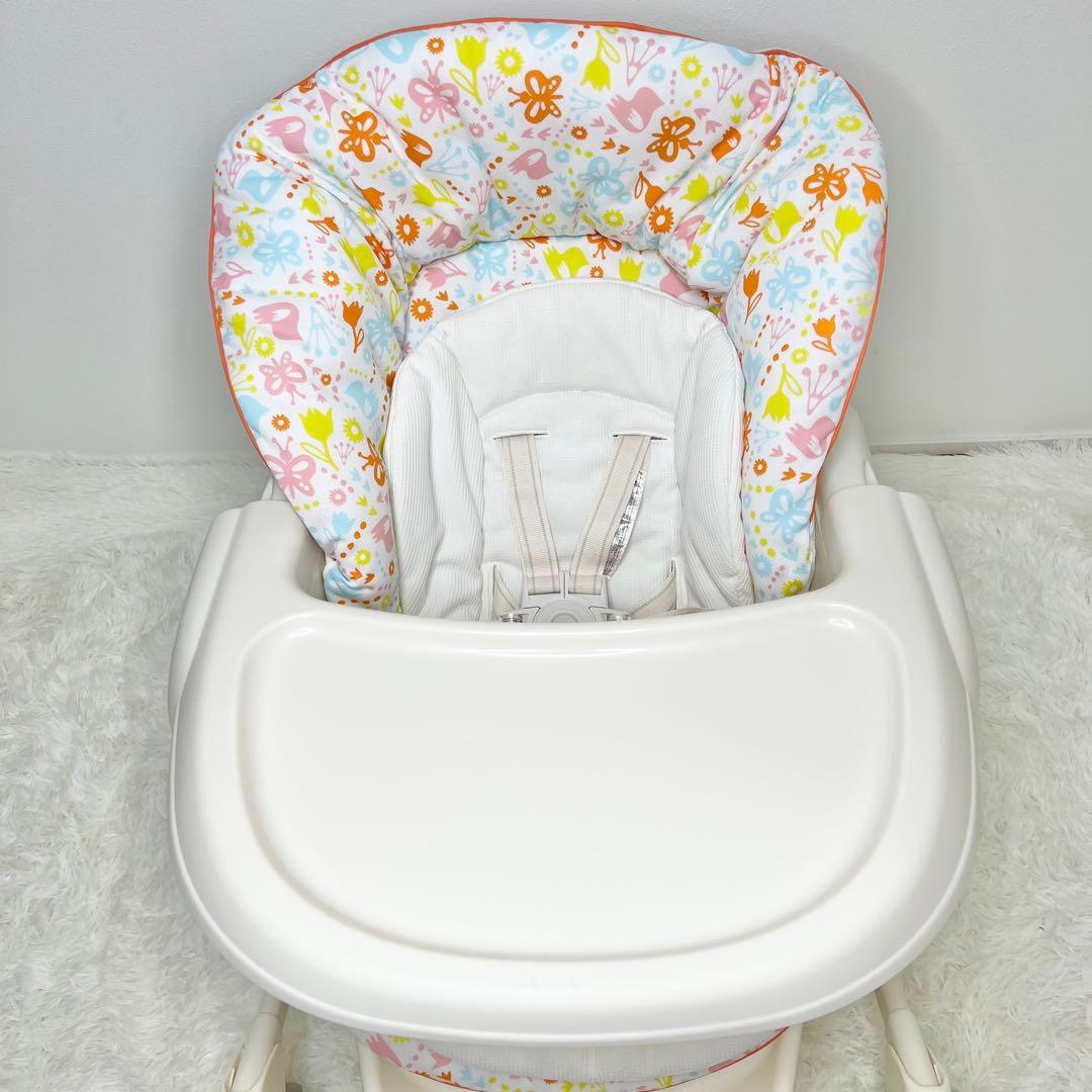 美品 Combi ネムリラ おやすみ&チェア ハイローチェア 手動 西松屋限定