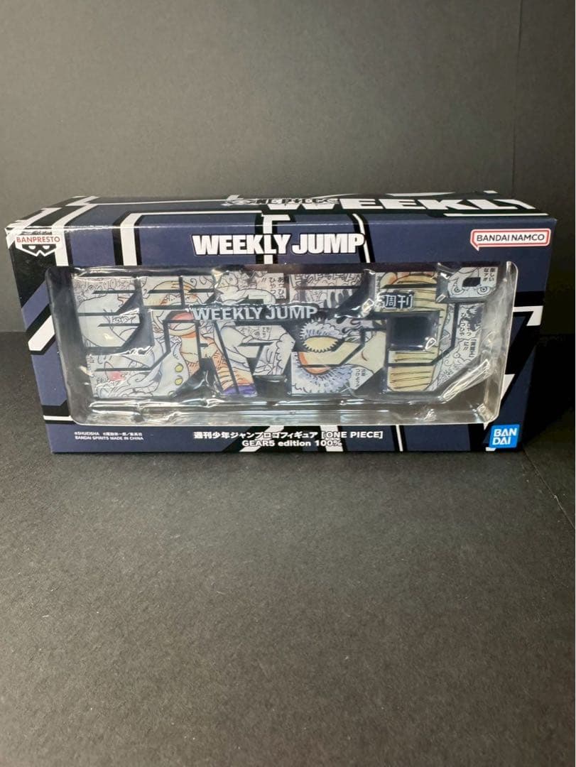 【新品】週刊少年ジャンプ　ロゴフィギュア　ONE PIECE GEAR5