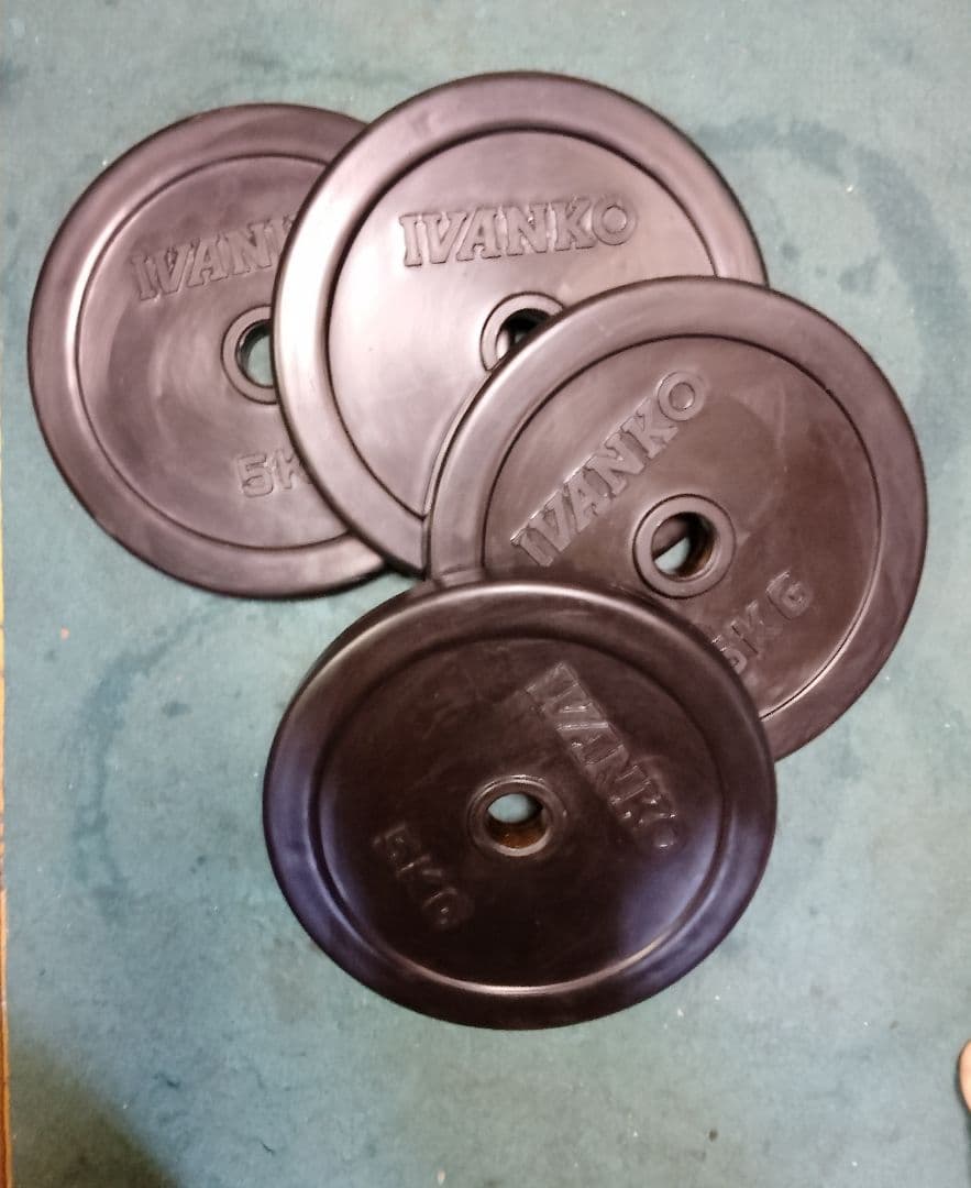 IVANKO 5kgプレート 4枚 RUBK-5