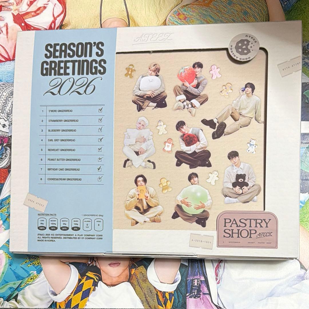 ATEEZ 2026 シーグリ PASTRY SHOP 開封済み② - メルカリ