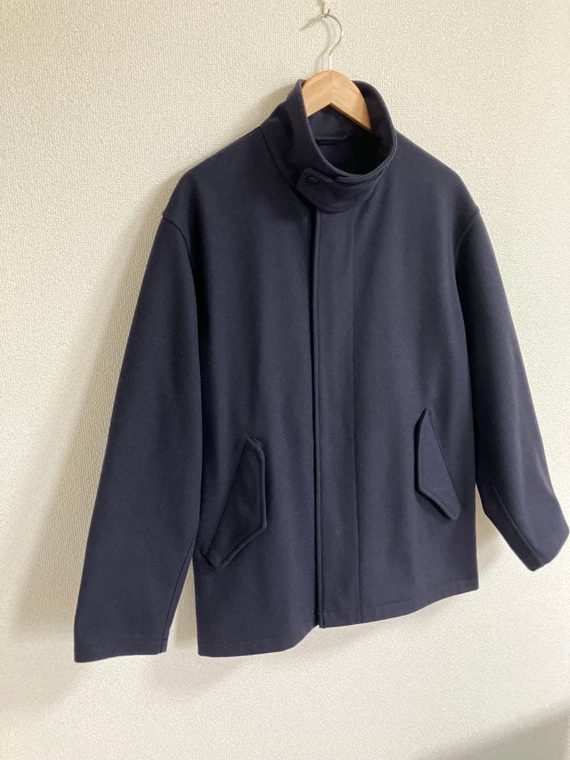 【美品】COMOLI フェルトンジップブルゾン size2