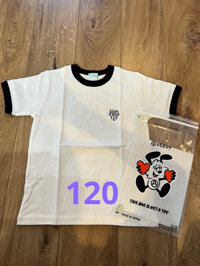 VERDY Girls Don't Cry Tシャツ 120サイズ キッズ