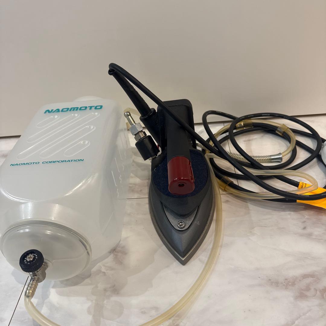 NAOMOTO　ナオモト　アイロン　HYS-520 HYS-520 ナオモト スチームアイロン 滴下式スチームアイロンセット