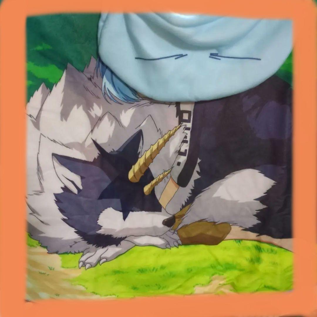 美品　キャラクタータオル 寝ているデザイン　転生したらスライムだった件 転生したらスライムだった件 美品 キャラクタータオル 寝ている