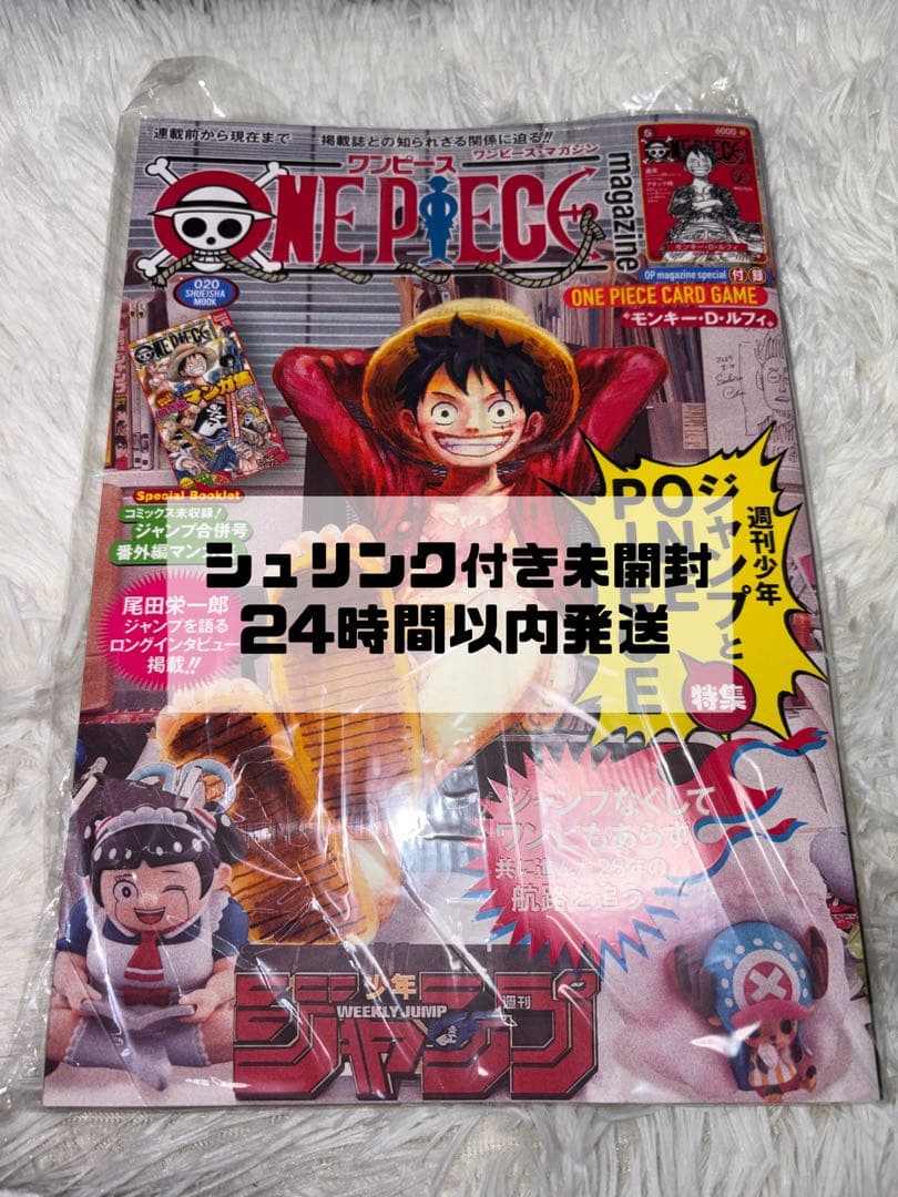 ワンピースマガジン20号 付録付き ワンピースカード 新品未開封 プロモカード付