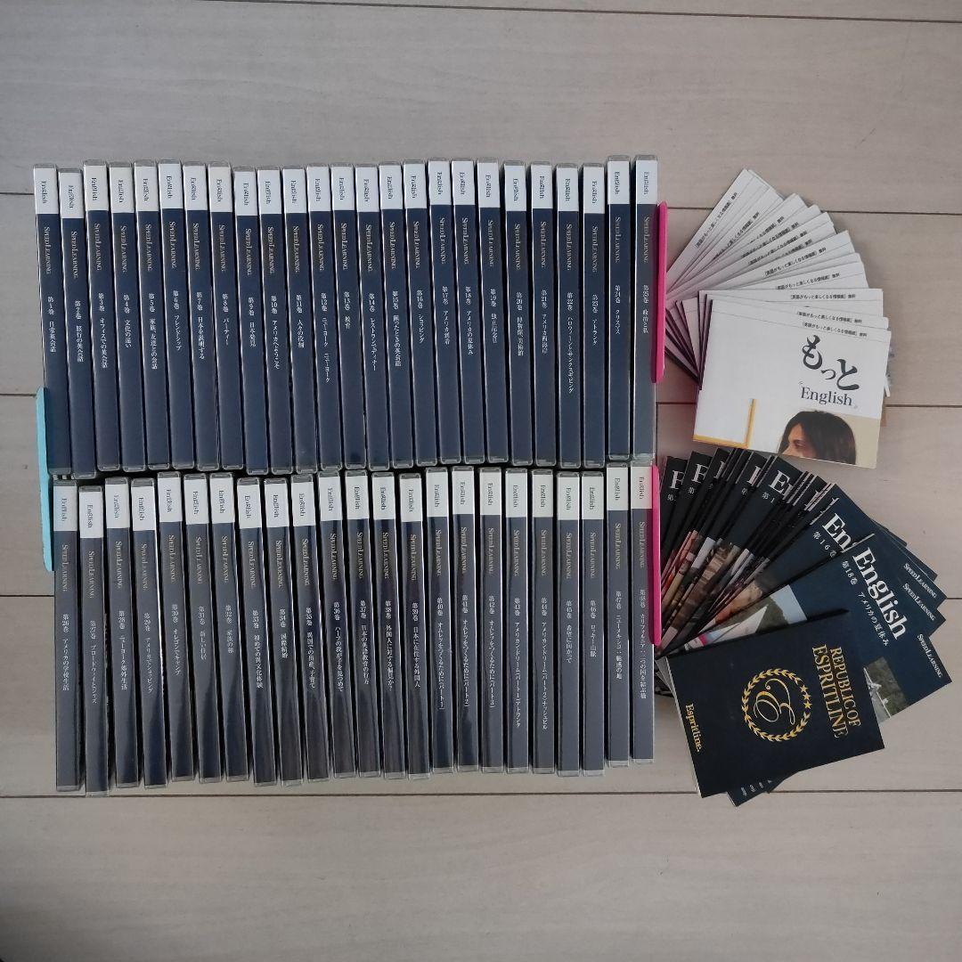 美品　スピードラーニング　全巻セット 全巻セット] スピードラーニング 第1〜48巻 初級・中級・上級編 英会話