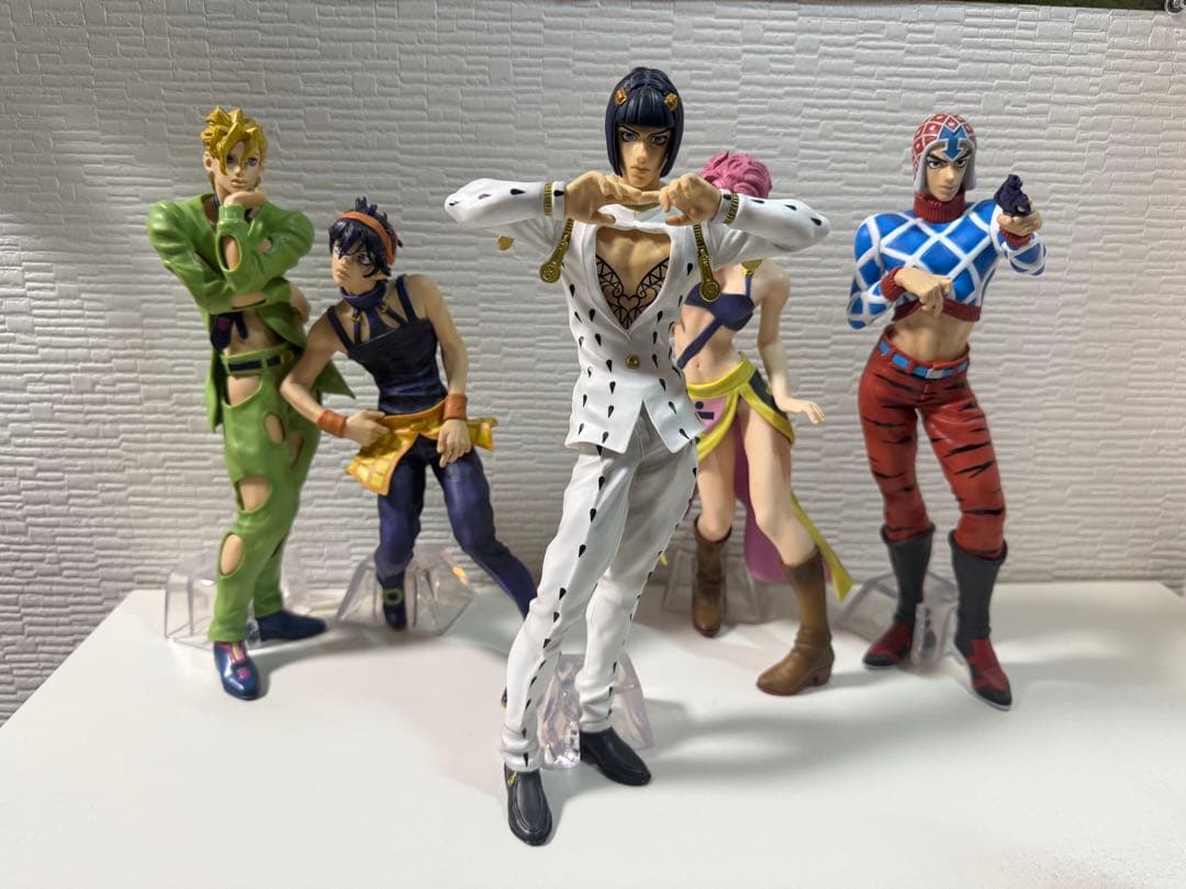 ジョジョの奇妙な冒険 5部 一番くじフィギュアセット まとめ売り 箱無し