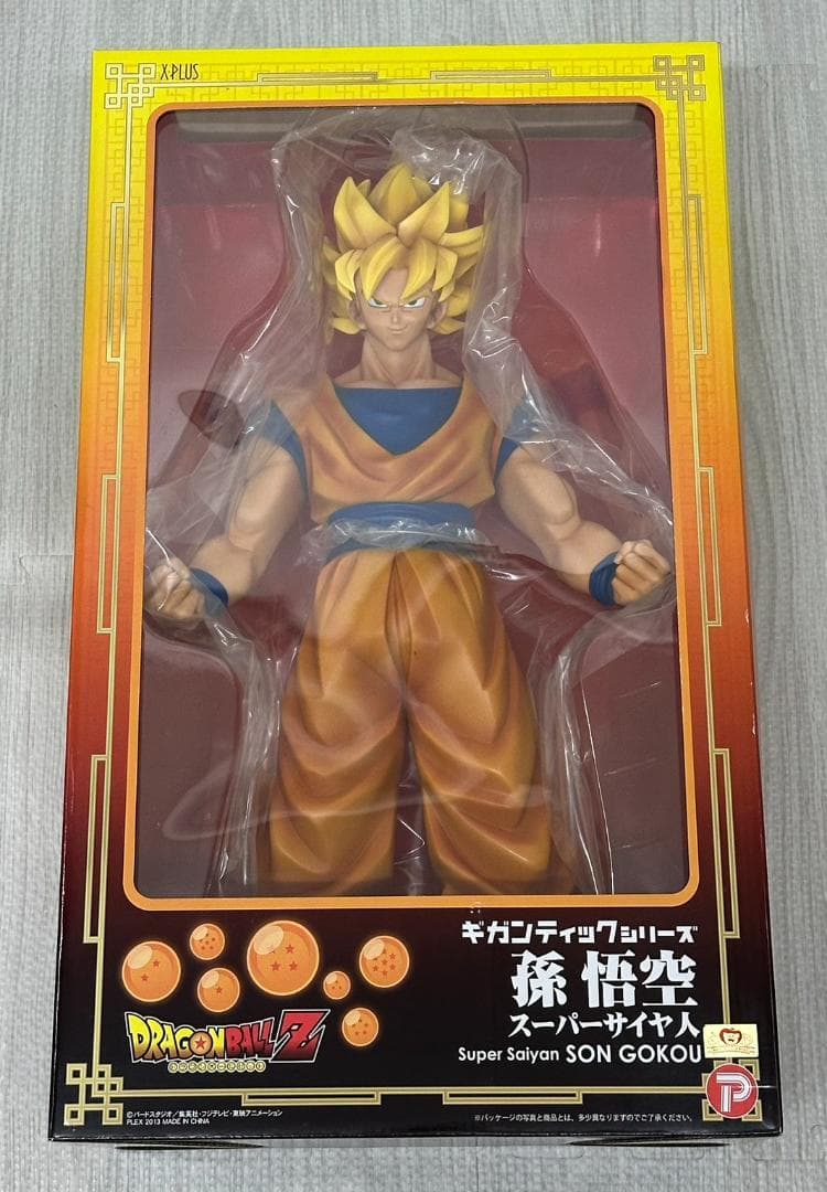 新品未開封 ギガンティックシリーズ ドラゴンボールZ 孫悟空 スーパーサイヤ人