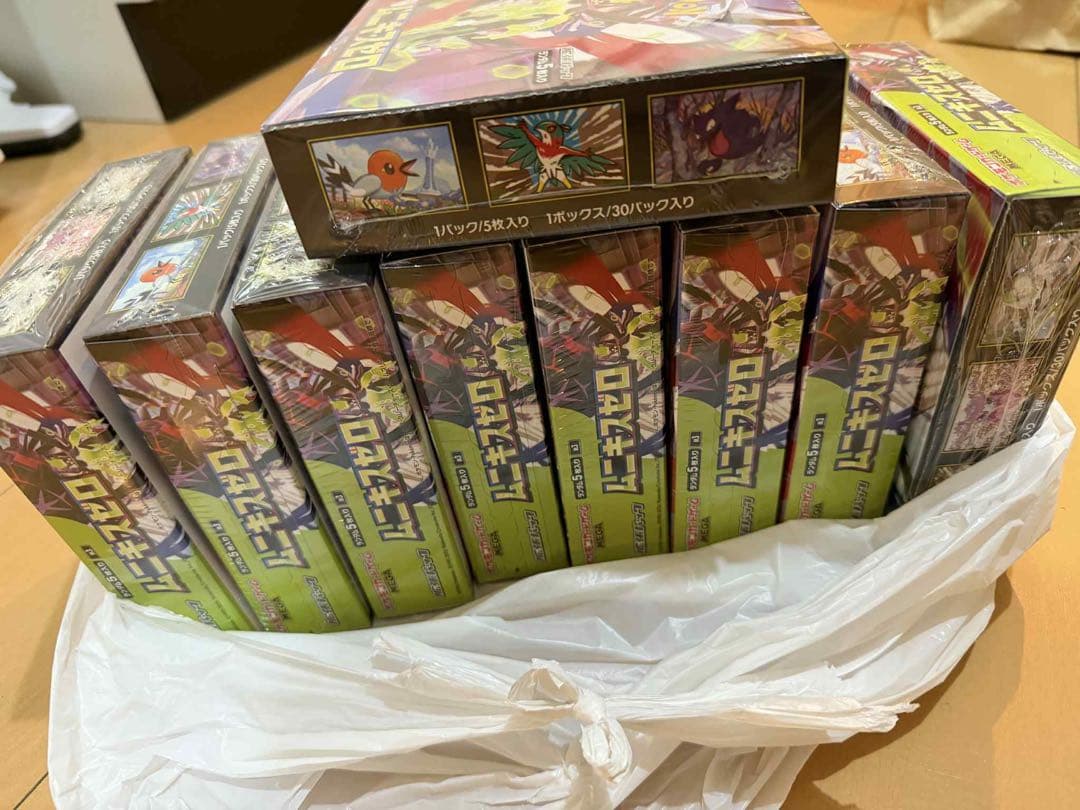 ポケモンカードゲーム ムニキスゼロ シュリンク付き未開封9BOX - メルカリ