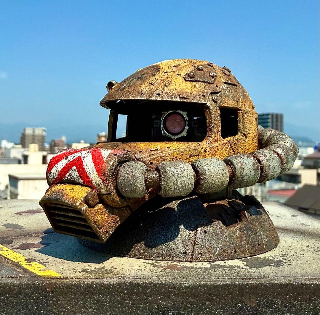 EXCEED MODEL ザクヘッド　作業機カラー　現地改修　塗装完成品 EXCEED MODEL ザクヘッド 作業機カラー 現地改修 塗装完成品 - メルカリ