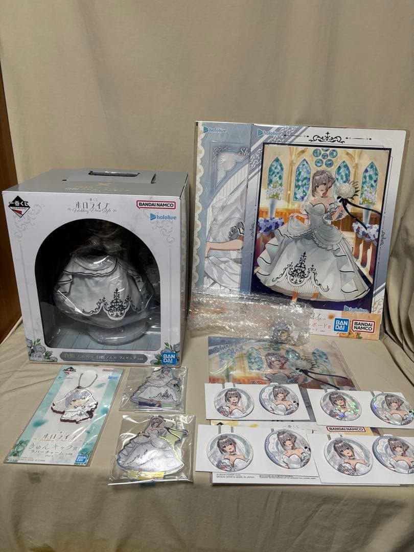 一番くじ　ホロライブ　ノエルセット ホロライブ一番くじ 白銀ノエル フィギュア クリアファイル アクスタ