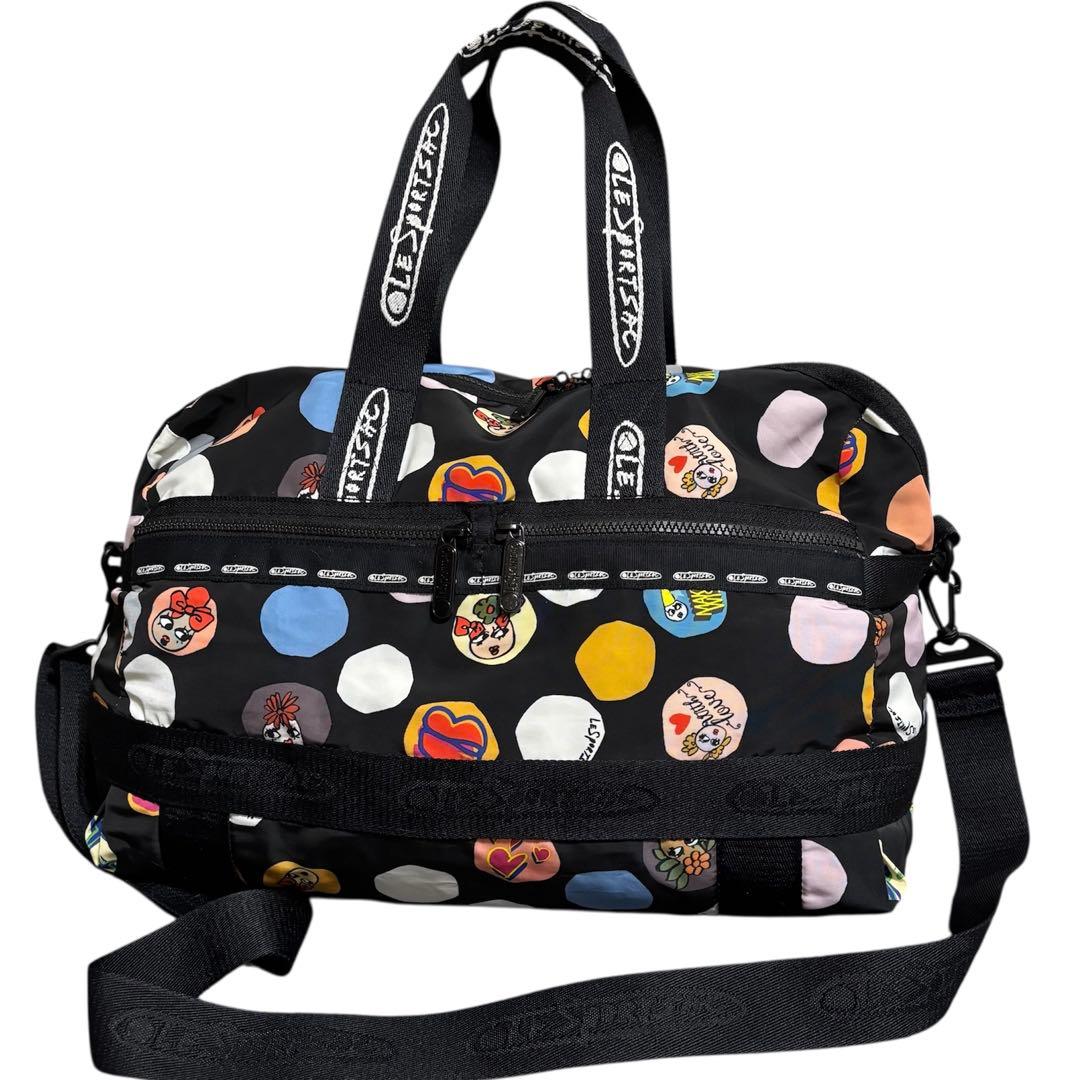 LeSportsac×AlberElbazコラボ ボストンバッグ ハーパーバッグ
