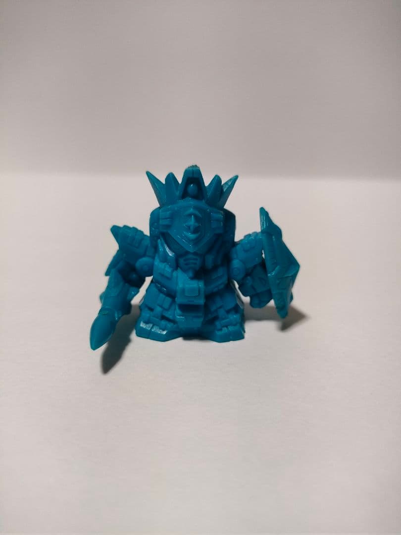 SDガンダム ガン消し 聖機兵ガンレックス 青色 パーツ完品 当時物