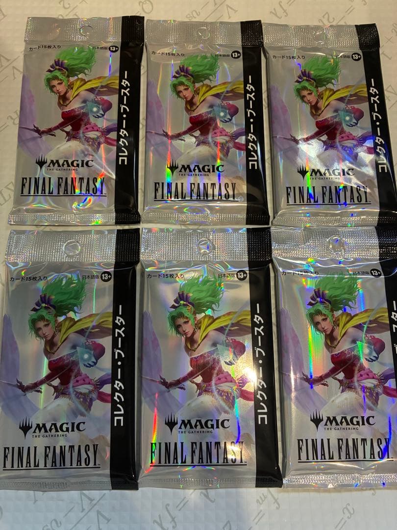 MTG ファイナルファンタジー コレクターブースター　6パック