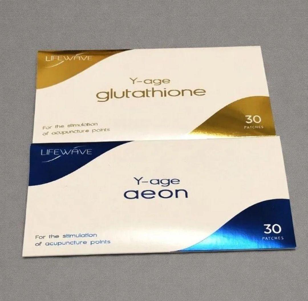 【新品未開封】ライフウェーブ　グルタチオン&イーオンセット 楽天市場】Yエイジ G（グルタチオン） 30パッチ LIFEWAVE ライフ