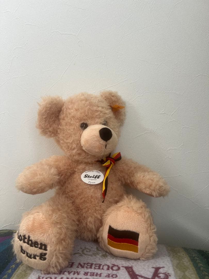 美品レア【ドイツ ローデンブルク限定】 シュタイフ テディベア Steiff