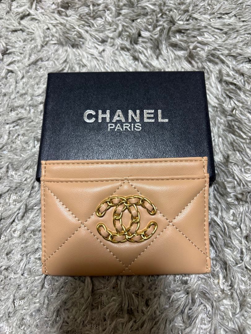 24. ノベルティ カードケース 名刺入れ ベージュ 24. ノベルティ