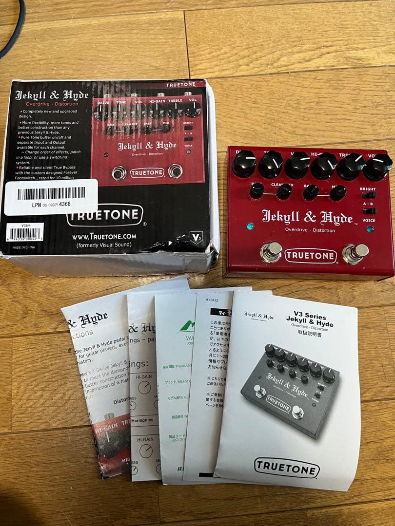 Truetone Jekyll & Hyde ギターエフェクター 箱あり