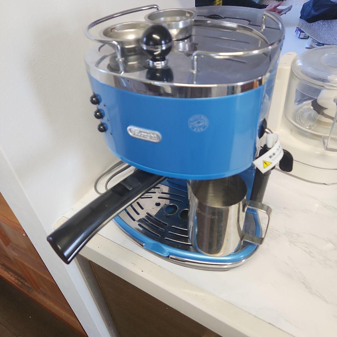 エスプレッソマシン 青
