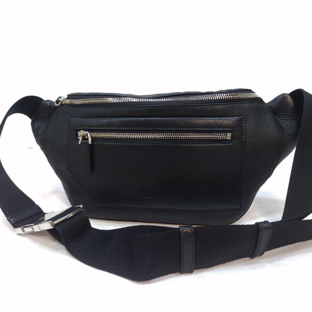 【美品】バリー ボディバッグ ウエストポーチ レザー ブラック Amazon | バリー BALLY レザー ボディバッグ ウエストバッグ ビジネス