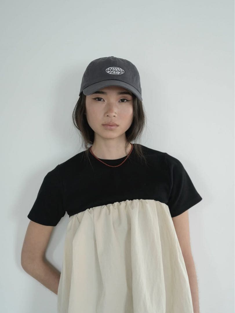 カベサロッソ　STUDIO CAVEZA サークルロゴキャップ　ダークグレー CAVEZA ROSSO - STUDIO CAVEZA サークルロゴキャップ (ダークグレー