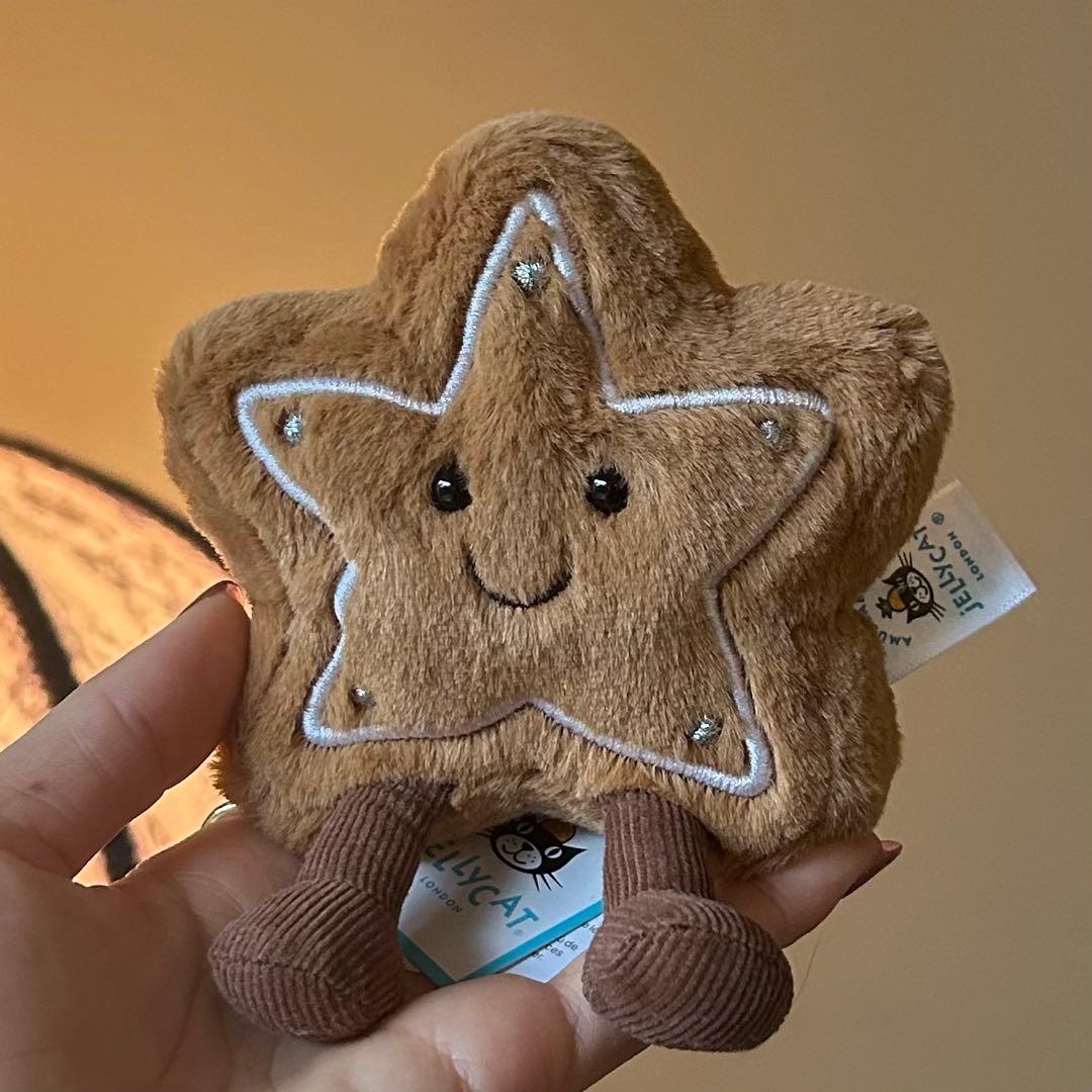  ジェリーキャット クッキー　星　スター　クリスマス　ぬいぐるみ