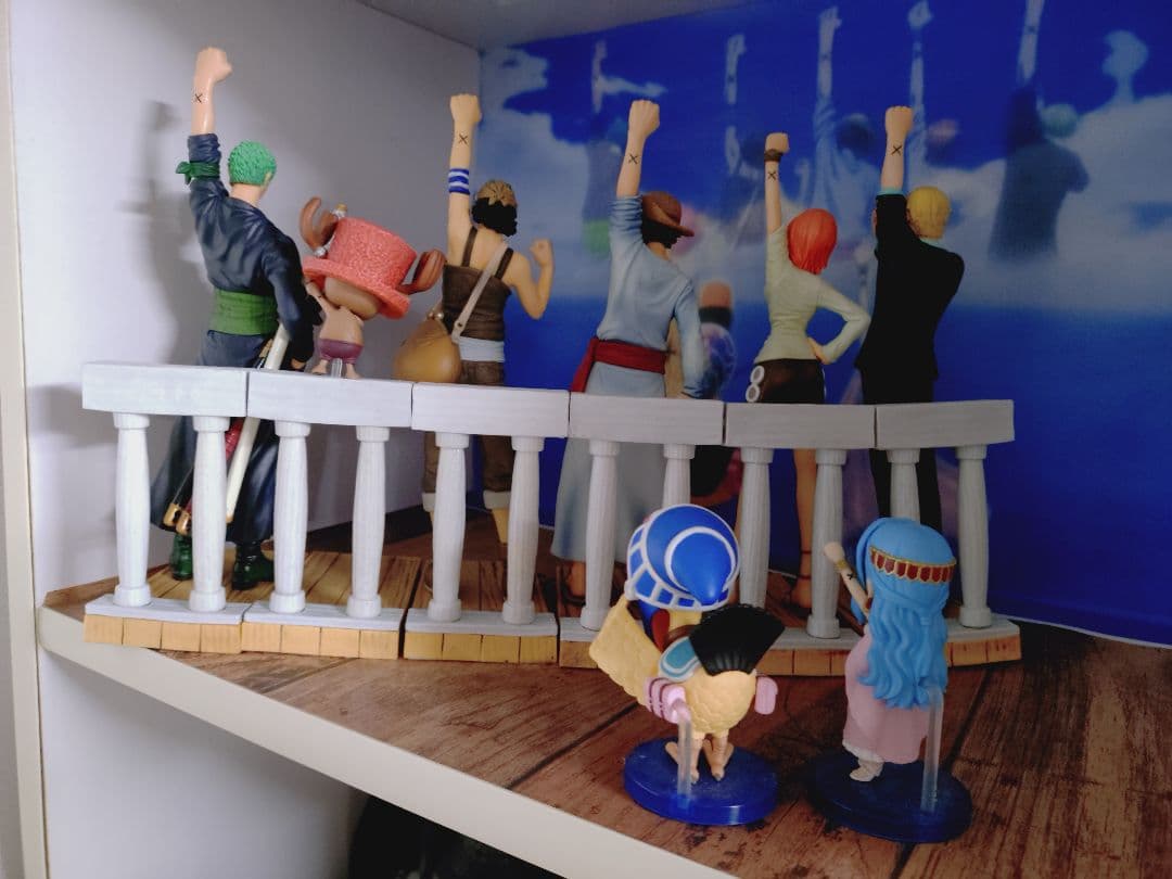 ワンピース ドラマチックショーケース 8体セット アラバスタ