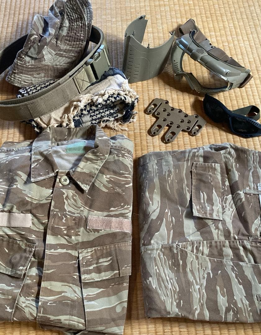 デザート タイガー ストライプ 装備 一式