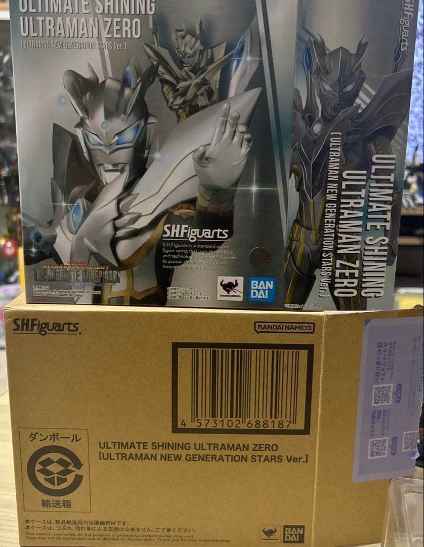 【開封済】S.H.Figuartsウルティメイトシャイニングウルトラマンゼロ