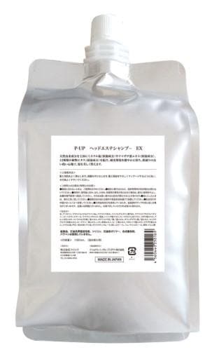 P-UP ヘッドエステシャンプー EX　1000ml P-UP ヘッドエステシャンプーEX 1000ml（詰替用）｜トータルヘルス