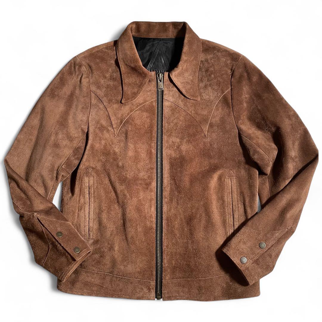 A leather レザージャケット ウエスタン スウェード