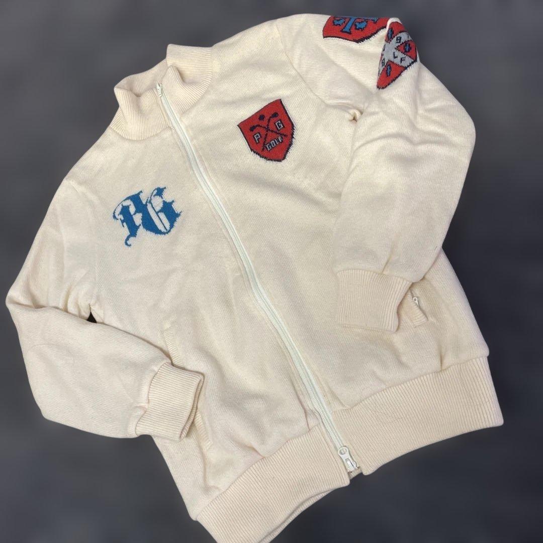 PEARLY GATES パーリーゲイツ ウール混ジャケット サイズ4 アイボリ