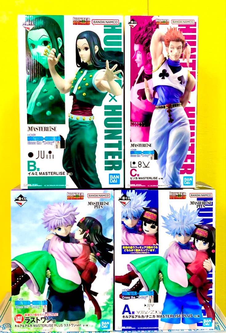 一番くじ HUNTER×HUNTER ラストワン キルア アルカ フィギュア 一番くじ HUNTER×HUNTER ラストワン賞 キルア&アルカ フィギュア