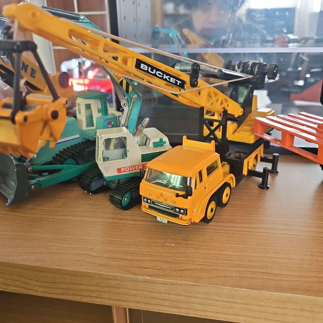 建築　働くシリーズセット　廃盤希少モデル ユンボ、クレーン、ヨネザワ　ダイヤ